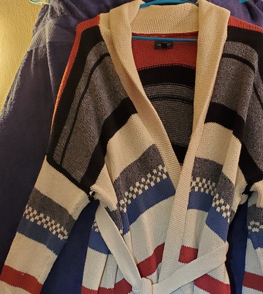 Striped Cardigan - Picture 1 of 5